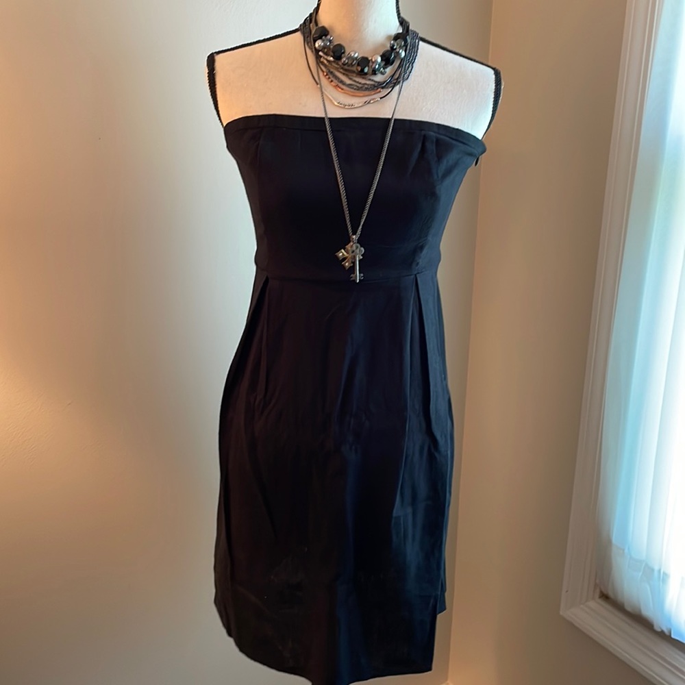 Old Navy Strapless Linen Dress